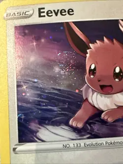 Eevee Swirl SWSH127 SWSH: Sword & Shield Promo Cards Holo Swirl - Image 3