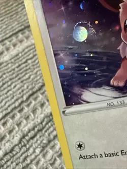 Eevee Swirl SWSH127 SWSH: Sword & Shield Promo Cards Holo Swirl - Image 3