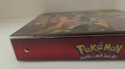 1999 Pokemon Vintage 3 Ring Binder (includes 16 9-pocket trading card pages) - Image 4