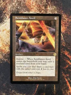 Semblance Anvil (Retro Frame) - MTG The Brothers' War, NM - Image 1