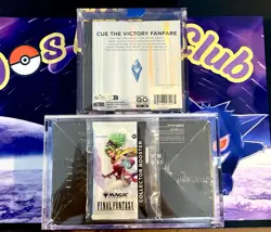Magic The Gathering Final Fantasy Sealed Collector Box + Play Booster + Pack - Image 2