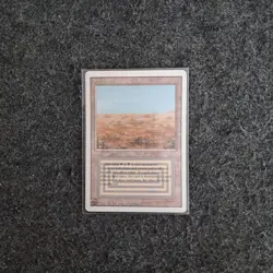 MTG Dual Land Scrubland NM+ Revised (Artist Jesper Myrfors) - Image 3