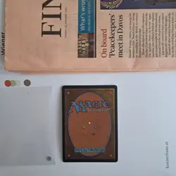 MTG Dual Land Scrubland NM+ Revised (Artist Jesper Myrfors) - Image 5