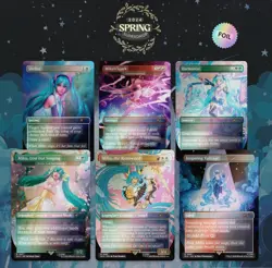 MTG Secret Lair X HATSUNE MIKU Sakura Superstar EN FOIL - Image 1