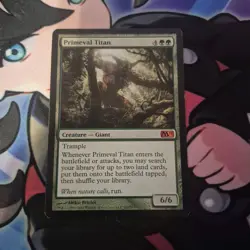 MTG Primeval Titan 2010 M11 Mythic Green Creature - VLP - Image 1