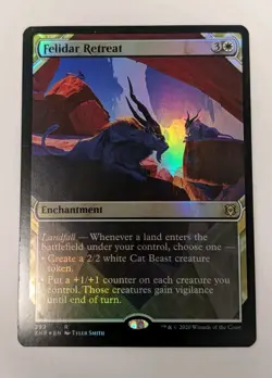 Felidar Retreat (Showcase) Zendikar Rising Foil - MTG RARE - Image 1