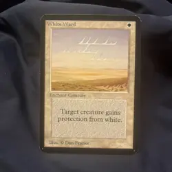 White Ward (Alpha) NM MTG - Image 1