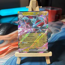Pokemon TCG Salamence EX Journey Together Card 114/159 NM Condition - Image 1