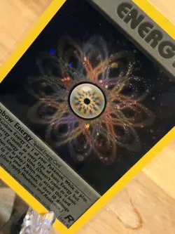 Rainbow Energy 17/82 Holo Pokemon Team Rocket TCG NM - Image 4