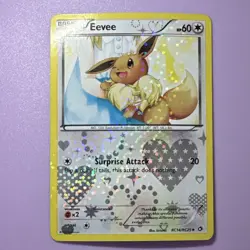 Pokemon TCG Eevee RC14/RC25 Legendary Treasures Radiant Collection Holo Uncommon - Image 1