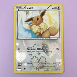Pokemon TCG Eevee RC14/RC25 Legendary Treasures Radiant Collection Holo Uncommon - Image 2
