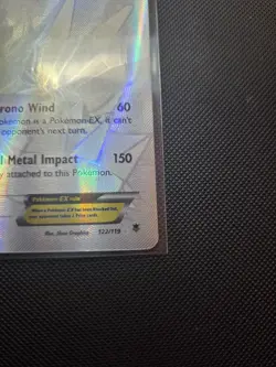 MP - Pokemon TCG Silver Dialga EX Full Art 122/119 Secret Rare XY Phantom Forces - Image 5