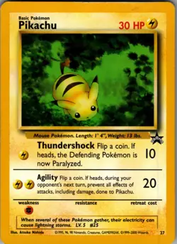 [NM] Pikachu 27/53 WoTC Promo - Pokemon TCG - SKU78 - Image 1