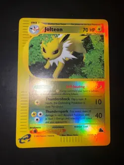PSA 8 2003 Pokemon Skyridge Jolteon Reverse Holo #13/144 NEARMINT Eng - Image 1