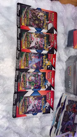 Pokemon TCG Mixed Lot Cosmic Eclipse, Evolving Skies, Booster Packs, Holo - Image 2