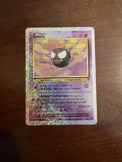 Gastly 76/110 Reverse Holo Legendary Collection Pokemon - Image 1