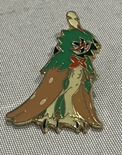 Pokemon XY Decidueye Collector's Pin (Officially Licensed) - Image 1