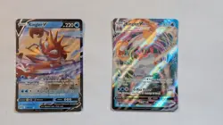 Kingler V and Kingler VMAX 028 & 029/172 Pokemon Sword & Shield Brilliant Stars - Image 1