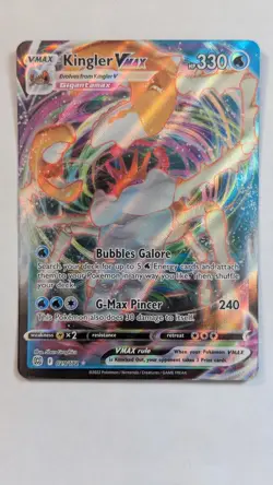Kingler V and Kingler VMAX 028 & 029/172 Pokemon Sword & Shield Brilliant Stars - Image 4