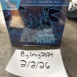 Pokemon Mega Evolution Phantasmal Flames Elite Trainer Box ETB Sealed - Image 1