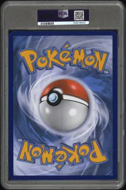 2021 POKEMON SM BLACK STAR PROMO JUMBO FULL ART/RESHIRAM & CHARIZARD GX PSA 9 - Image 2