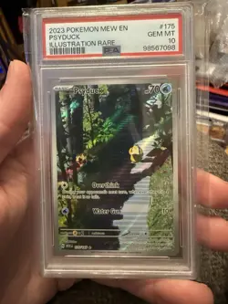 Psyduck #175/165 - 2023 Pokemon MEW EN 151 - GEM Mint PSA 10 - Image 1