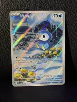 Piplup 98/94 IR Illustration Rare NM - Pokemon TCG Phantasmal Flames - Image 1