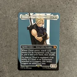 Cloud, Midgar Mercenary (Borderless) Final Fantasy Regular - Image 1