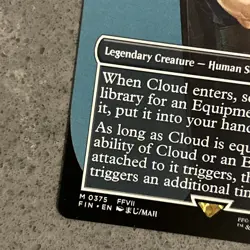 Cloud, Midgar Mercenary (Borderless) Final Fantasy Regular - Image 5