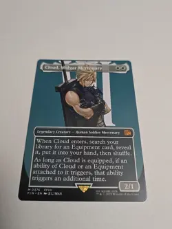 Cloud, Midgar Mercenary (Borderless) Final Fantasy Regular - Image 1