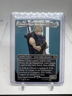 Cloud, Midgar Mercenary (Borderless) Final Fantasy Regular - Image 3