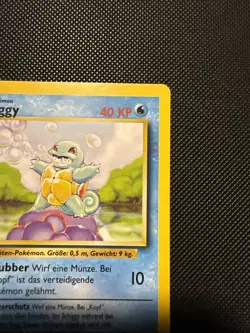 Pokemon TCG Squirtle SCHIGGY Base Set 63/102 1st Edition Common GERMAN - Image 3