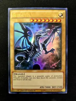 Blue-Eyes White Dragon JMPS-EN002 Shonen Jump Magazine Promos Limited Edition - Image 1