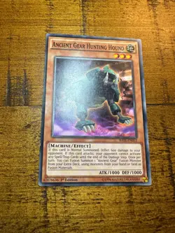 Ancient Gear Hunting Hound RATE-EN013 1st Edition Common PL + BONUS - Image 1