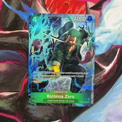 Roronoa Zoro PRB02-006R Alt Art Holo - One Piece PRB-02 The Best Vol. 2 -English - Image 1