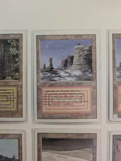 Magic The Gathering 12 Dual Land Cards (Revised) - Plateau, Badlands, Bayou etc - Image 4