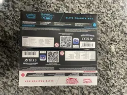 Pokemon Black Bolt and White Flare Elite Trainer Box ETB Set of 2 FACTORY SEALED - Image 2