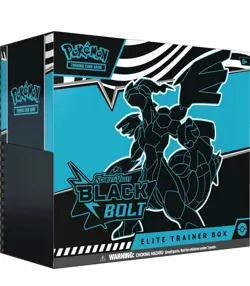 Pokemon Black Bolt Elite Trainer Box ETB/ Factory Sealed/Ships Fast. - Image 1