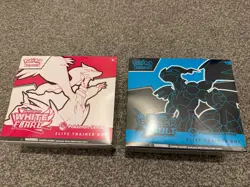 Pokemon Center Black Bolt & White Flare Elite Trainer Box ETB Set - SEALED✅ - Image 1