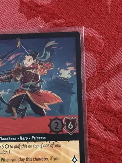 FOIL Disney Lorcana - Ursula’s Return - Mulan - Elite Archer - 114/204 FOIL - Image 2