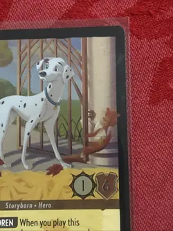 FOIL Disney Lorcana Inklands - Perdita - Devoted Mother - 15/204 Legendary FOIL - Image 2