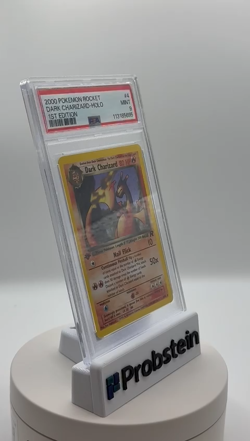 2000 Pokemon Card Game TCG PTCG Rocket 1st Edition #4 Dark Charizard Holo PSA 9 - Image 2