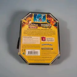 Pokemon Hidden Fates Tins (Set of 3 Tins) - Charizard, Raichu, Gyarados Art Set - Image 3