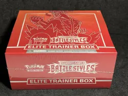 POKEMON NEW FACTORY SEALED SWORD & SHIELD BATTLE STYLES ELITE TRAINER BOX ETB ! - Image 2