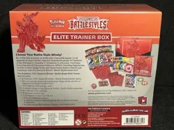 POKEMON NEW FACTORY SEALED SWORD & SHIELD BATTLE STYLES ELITE TRAINER BOX ETB ! - Image 5