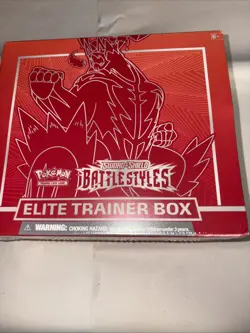 Pokemon Sword and Shield Battle Styles Elite Trainer Box ETB - Factory Sealed 820650808357 - Image 1