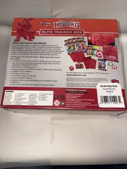 Pokemon Sword and Shield Battle Styles Elite Trainer Box ETB - Factory Sealed 820650808357 - Image 2
