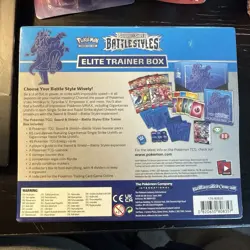 New Pokemon TCG Sword & Shield - Battle Styles - Elite Trainer Box ETB BLUE - Image 2