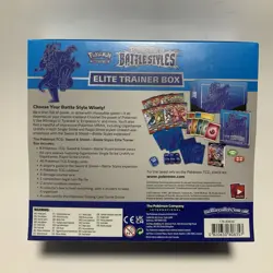 Pokemon Sword & Shield Battle Styles Elite Trainer Box TCG / Factory Sealed / - Image 2