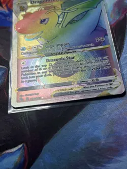 Dragonite VSTAR 081/078 Rainbow Secret Rare Card Set Pokemon GO NM - Image 5